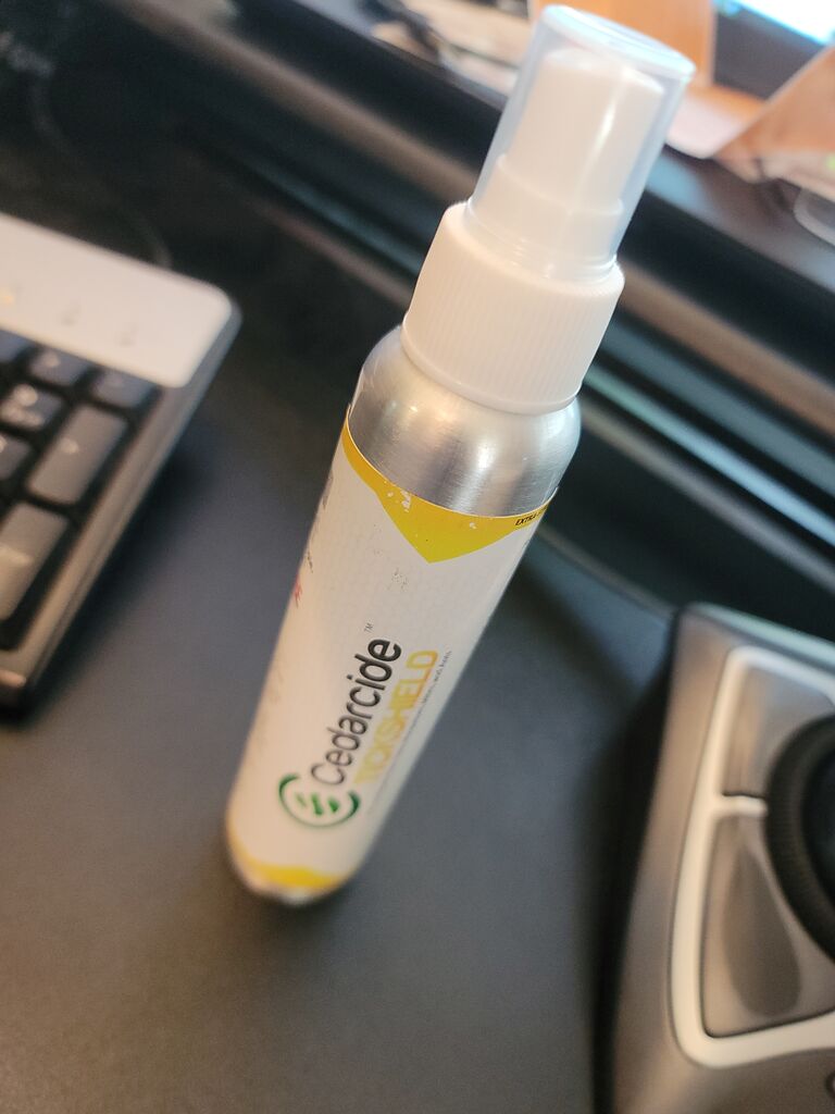 Cedarcide Extra- Strength Tickshield | Deep Woods Cedar Oil Tick & Mosquito Repellent Spray Kills & Repels Ticks, Fleas, Chiggers and Mosquitoes| For People & Pets | Natural Essential Oils | 4 Oz customer photo 1