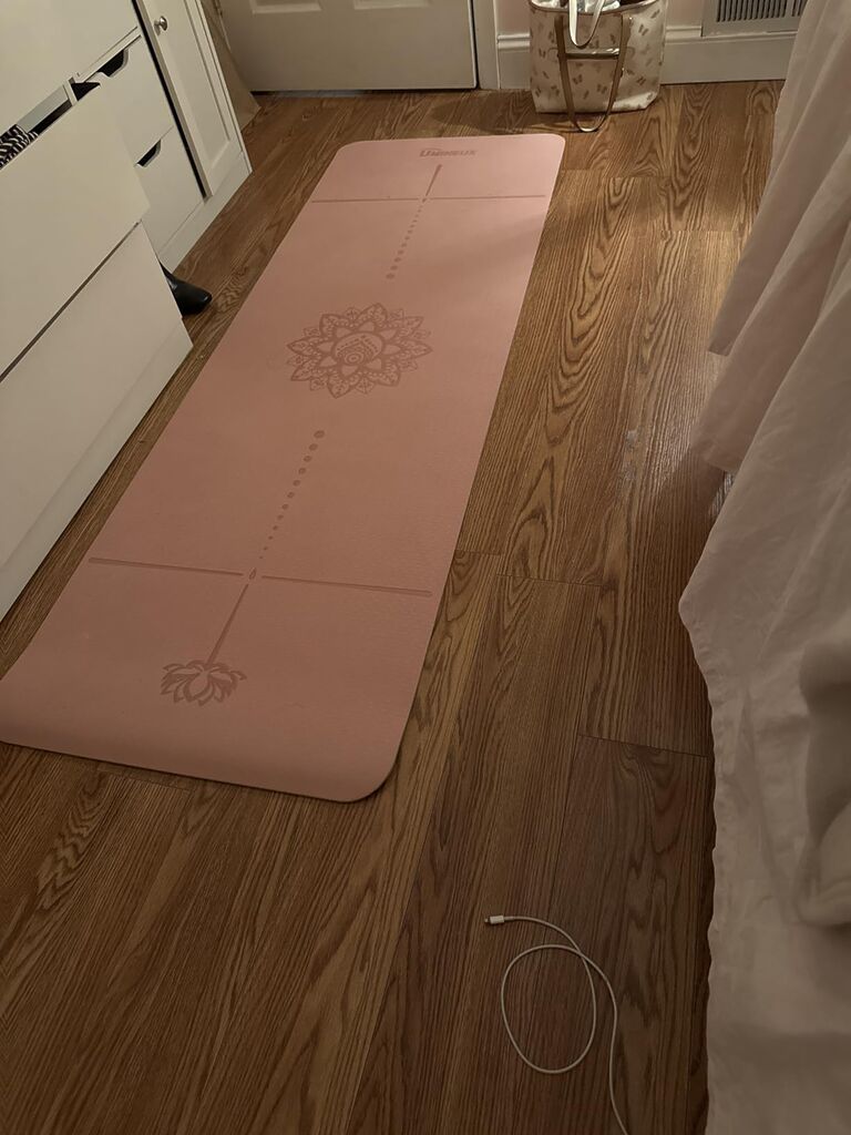 UMINEUX Yoga Mat Non Slip, Pilates Fitness Mats, Eco Friendly, Anti-Tear 1/4