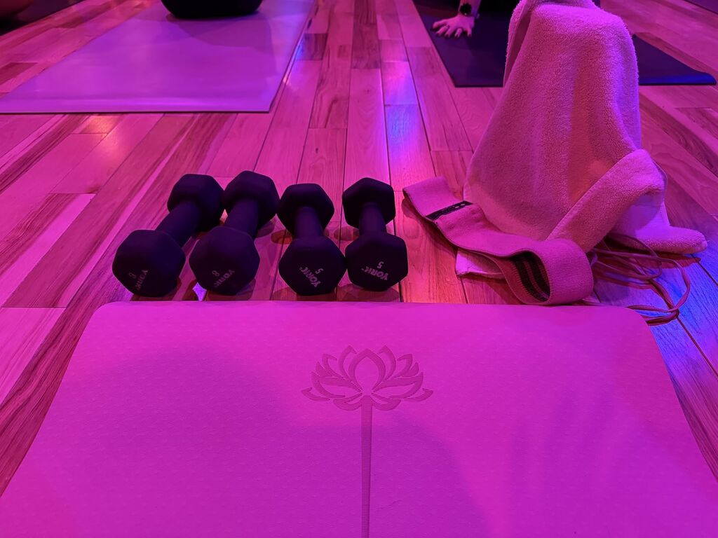 UMINEUX Yoga Mat Non Slip, Pilates Fitness Mats, Eco Friendly, Anti-Tear 1/4