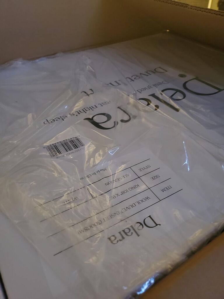 Organic Merino Wool Duvet Insert - GOTS, OEKO-TEX & Woolmark Certified customer photo 1