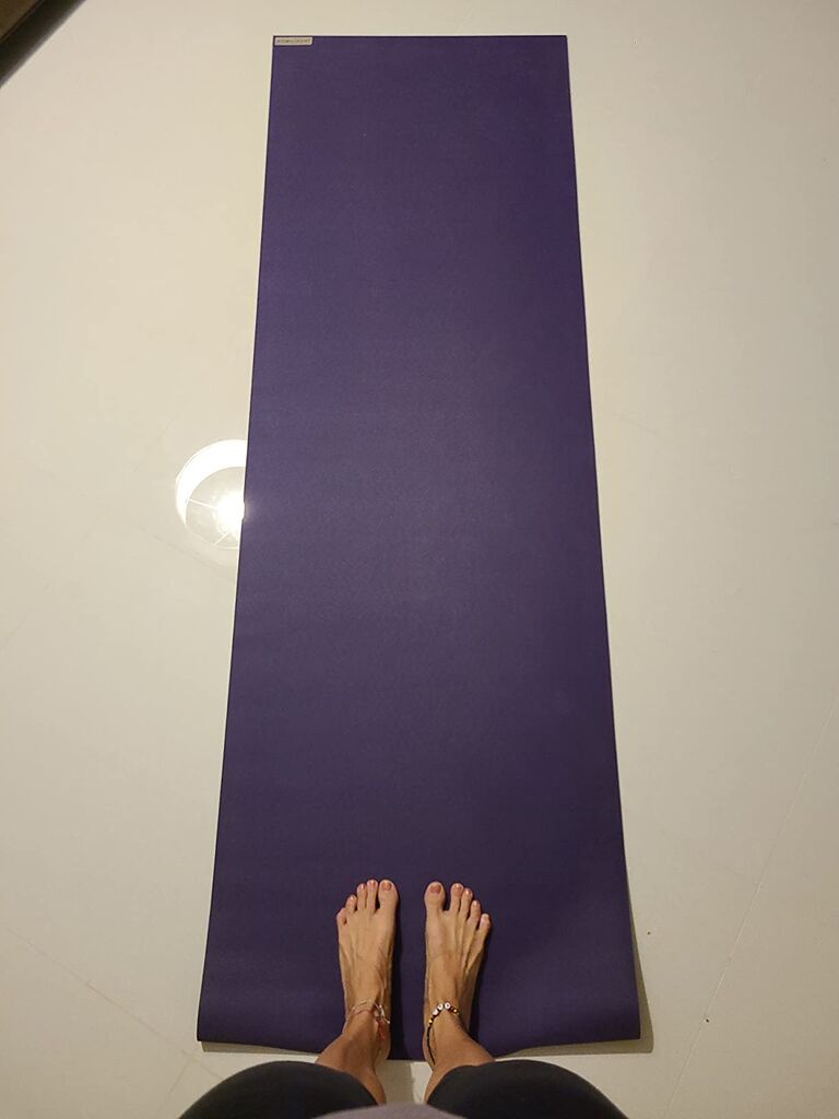 JadeYoga Harmony Yoga Mat - Non-Slip Natural Rubber Yoga Mat customer photo 2