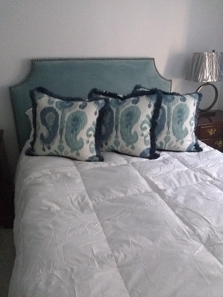Organic Feather Down Comforter - 100% Organic Cotton Cover, OEKO-TEX & RDS Certified customer photo 1