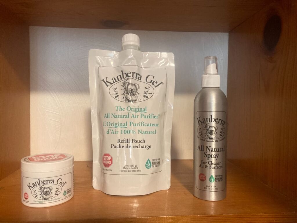 Kanberra Gel 6oz - All-Natural Odor Eliminator & Air Freshener with Pure Tea Tree Oil customer photo 2