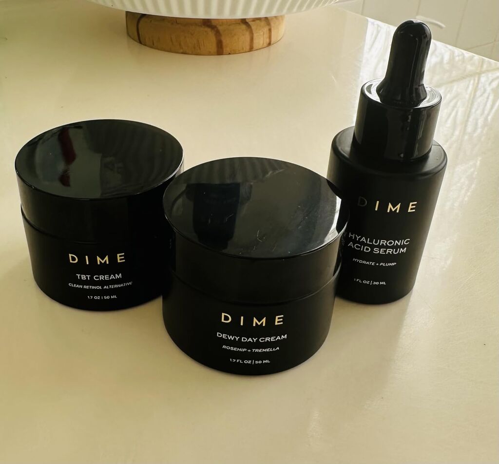 DIME Beauty Dewy Day Cream - Anti-Aging Hydrating Face Moisturizer with Rosehip Oil, Ceramides and Snow Mushroom for Dry and Combination Skin, Vegan and Cruelty-Free, 1.7 oz / 50 ml customer photo 1