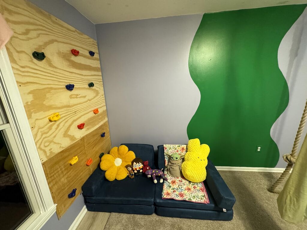 jela Kids Play Couch Extended Size 8PCS for Family, Floor Modular Foam Play Sofa for Kids Adults, Playhouse Play Set for Toddlers Babies, Foam Play Couch Castle Indoor 66