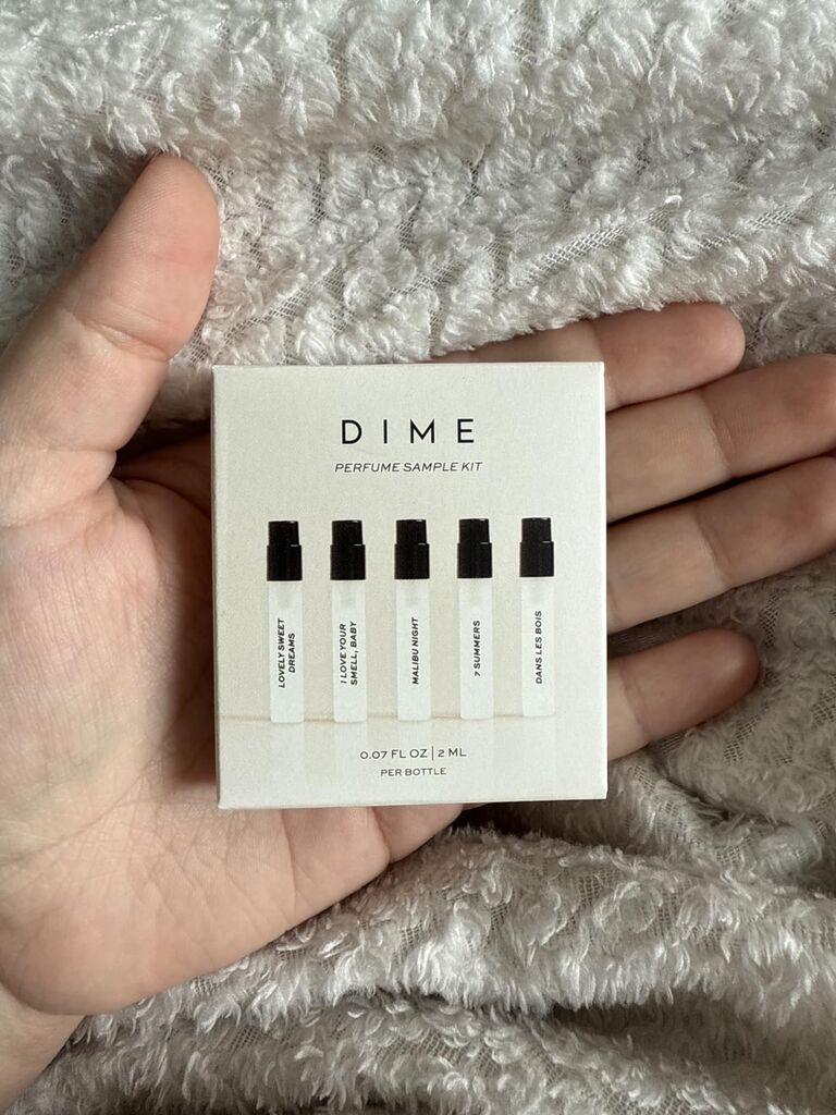 DIME Beauty Perfume Sampler, Hypoallergenic, Clean Perfumes, Eau de Toilette For Women (Set of 5, 2 ml) customer photo 1