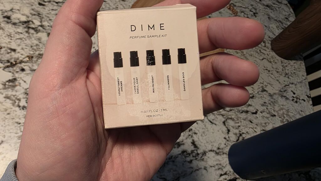DIME Beauty Perfume Sampler, Hypoallergenic, Clean Perfumes, Eau de Toilette For Women (Set of 5, 2 ml) customer photo 2