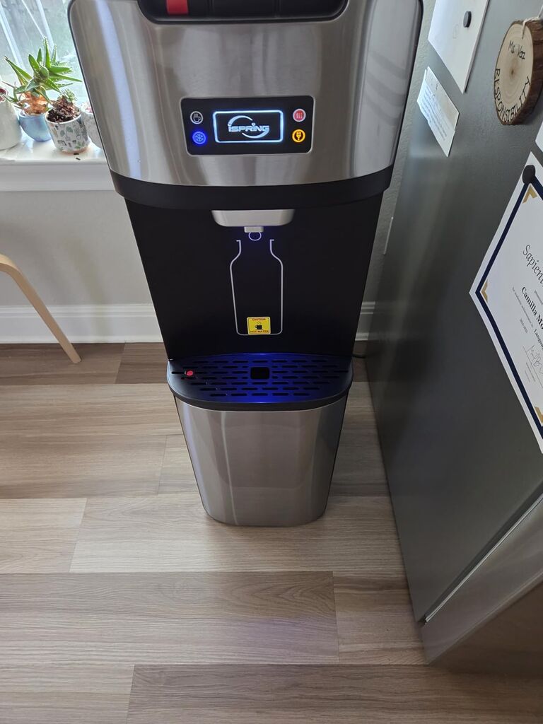 iSpring Bottleless Water Dispenser with Built-in 4-Stage Filtration, Hot/Cold/Room Temp, Self Cleaning customer photo 1