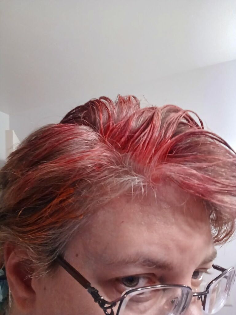 6 Colors Temporary Hair Color for Kids, Hair Wax Color for Halloween, Gifts for Teens, Girls, Boys, Gifts for Kids, Hair Color Spray Green Orange Pink Purple Red Blue Hair Dye Wax customer photo 2