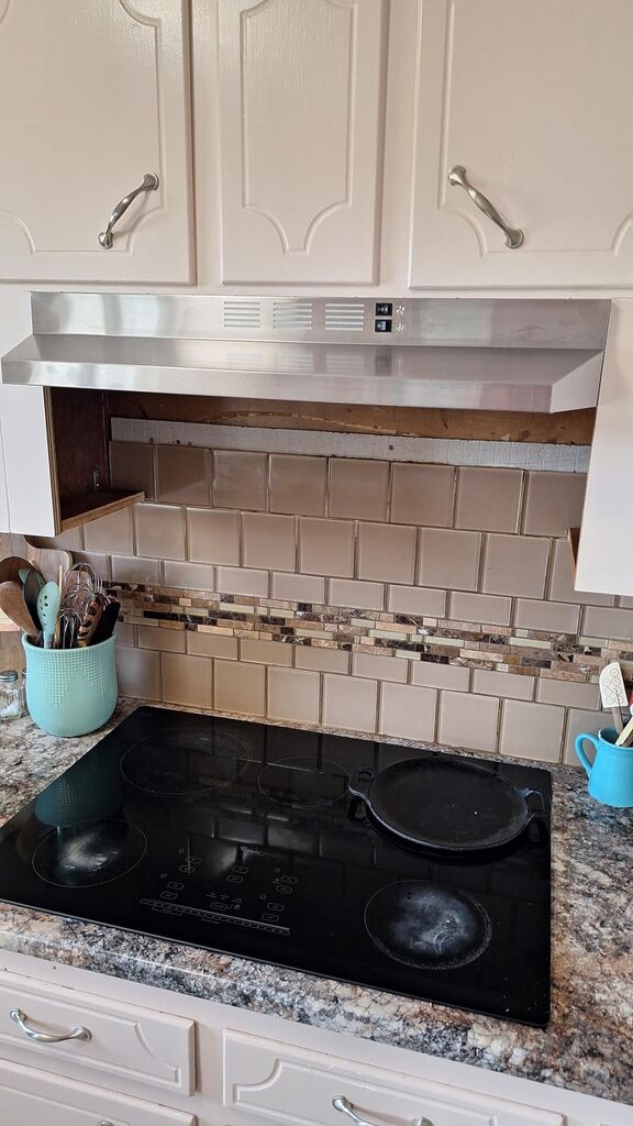 Range Hood 30 inch Under Cabinet, Stainless Steel Kitchen Vent Hood 280CFM, Built-in Kitchen Stove Hood w/Rocker Button Control, Ducted/Ductless Convertible Duct customer photo 1