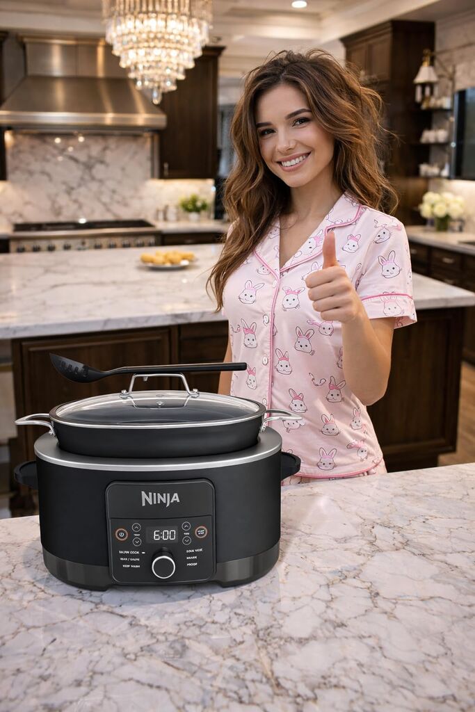 Ninja MC1101 Foodi Everyday Possible Cooker Pro, 8-in-1 Versatility, 6.5 Quarts, Midnight Blue customer photo 1