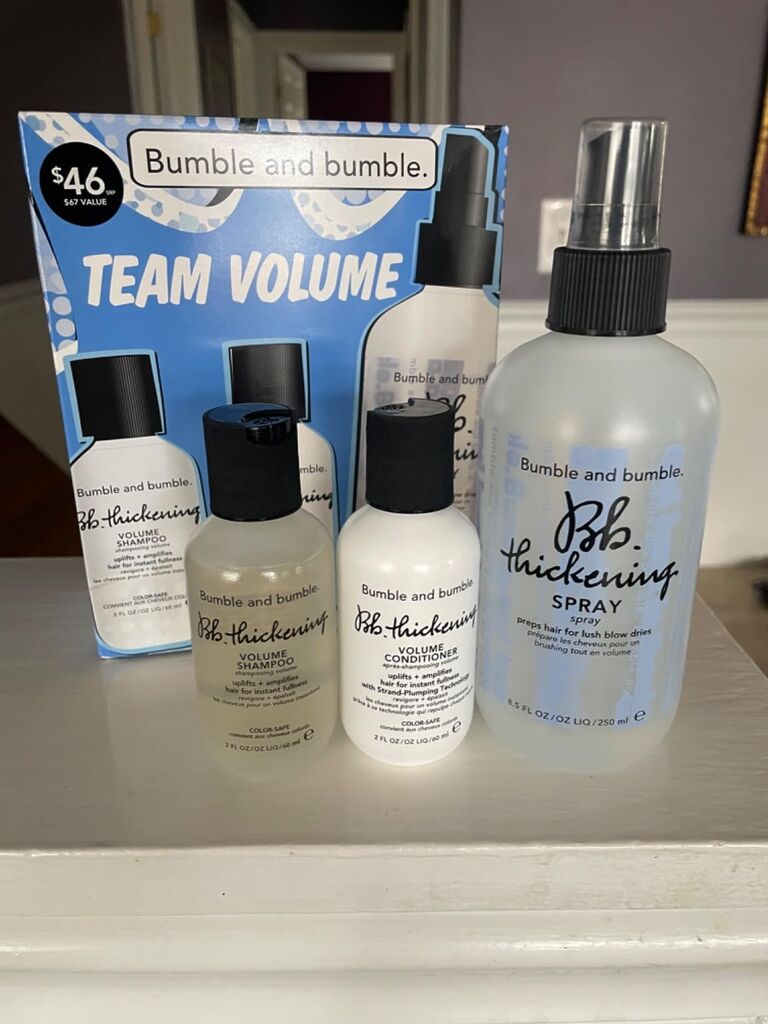 Bumble and bumble. Thickening Volumizing Shampoo | Lightweight Formula For Instant Fullness | Cleanses Without Stripping | Color Safe | For Fine to Medium Straight to Wavy Hair Types customer photo 2
