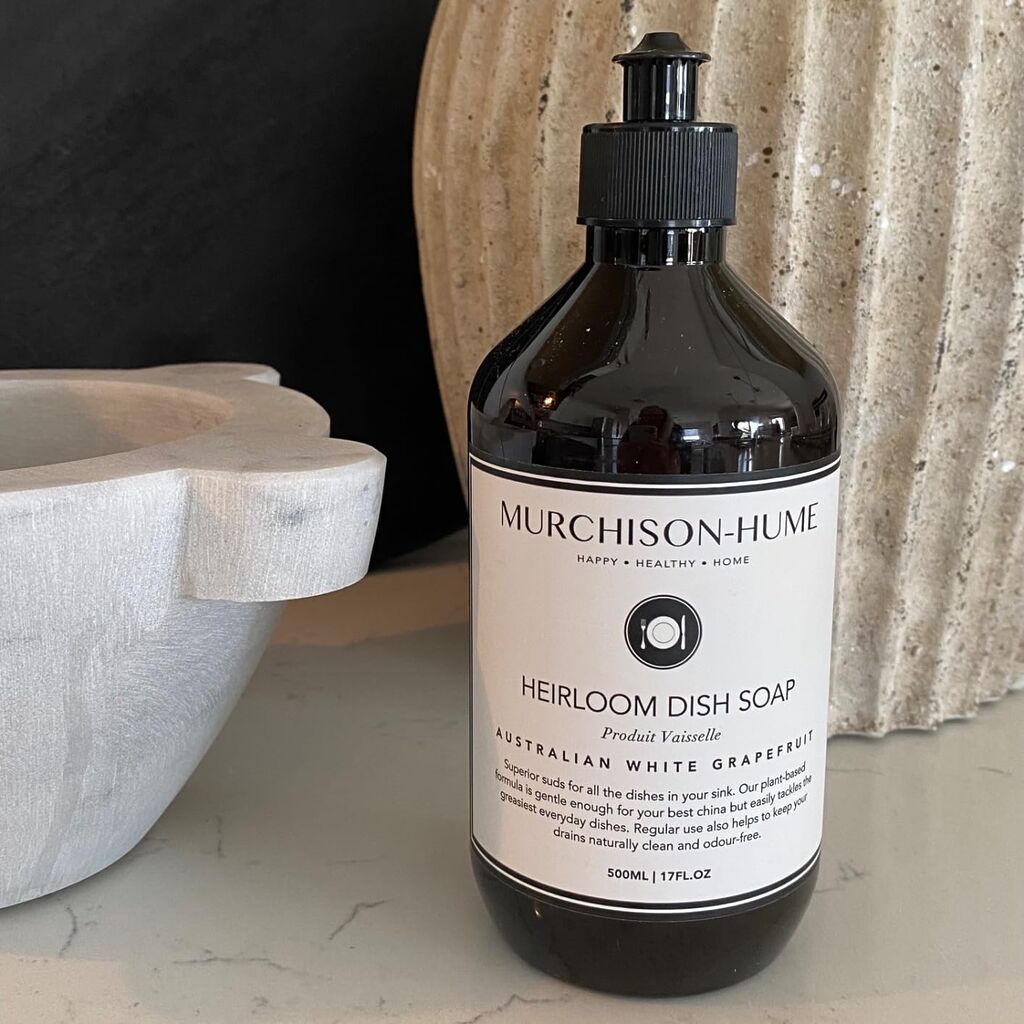 Murchison-Hume Heirloom Dish Soap | Plant-Based Dishwashing Liquid | Tough on Grease | Gentle on Hands & Sensitive Skin | Non-Toxic | Safe for Fine China | Australian White Grapefruit | 16 fl oz customer photo 2