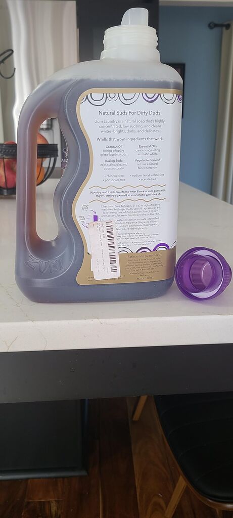Indigo Wild Zum Clean Laundry Soap - Plant-Based Liquid Laundry Soap - Amber - 64 fl oz customer photo 1