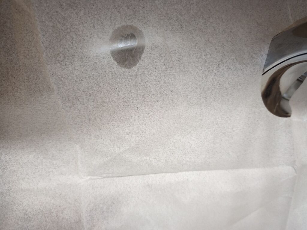 Disposable Beard Hair Catcher for Men - No Plastics - Biodegradable Sink Cover for Shaving and Trimming customer photo 2