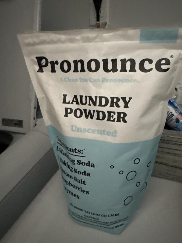 Pronounce Laundry Detergent Powder Alternative | Non-Toxic, Eco-Friendly, Natural for Sensitive Skin, Eczema, and Babies - 120 Loads customer photo 2