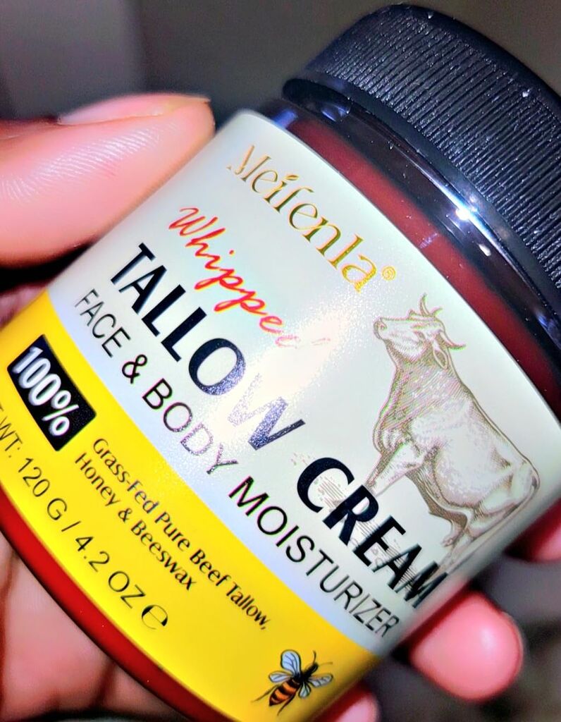 Beef Tallow for Skin, Tallow and Honey Cream Natural Tallow Face Moisturizer, Hydrating Beef Tallow Balm Deeply Moisturizing for Face & Body Skin Care customer photo 1