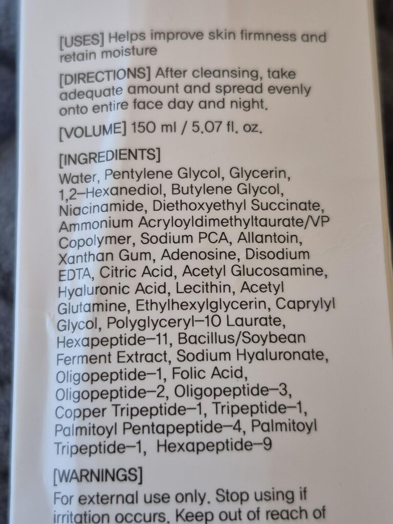 TOSOWOONG 9 Peptide Skin Booster Serum, Niacinamide & Hyaluronic Acid Skin Renewal Boosting Facial Essence for All Skin Types, Korean Skin Care - 150ml/5.07 fl.oz customer photo 2