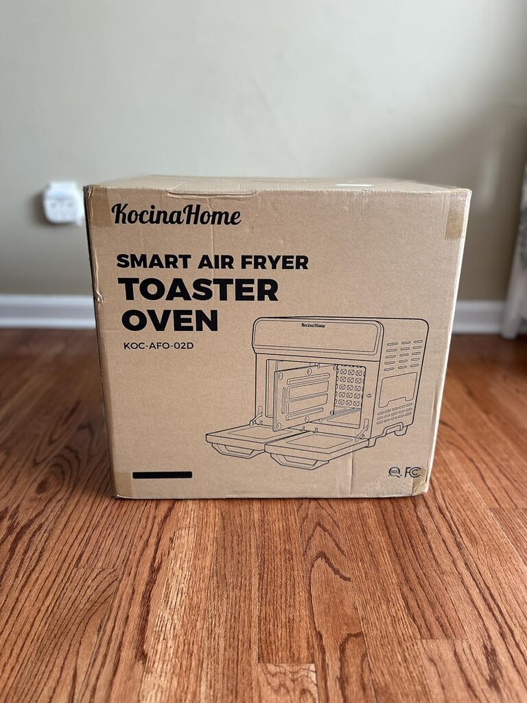 24Qt Dual Zone Air Fryer Oven with Rotisserie, Extra Large Double Air Fryers Mini Oven customer photo 1