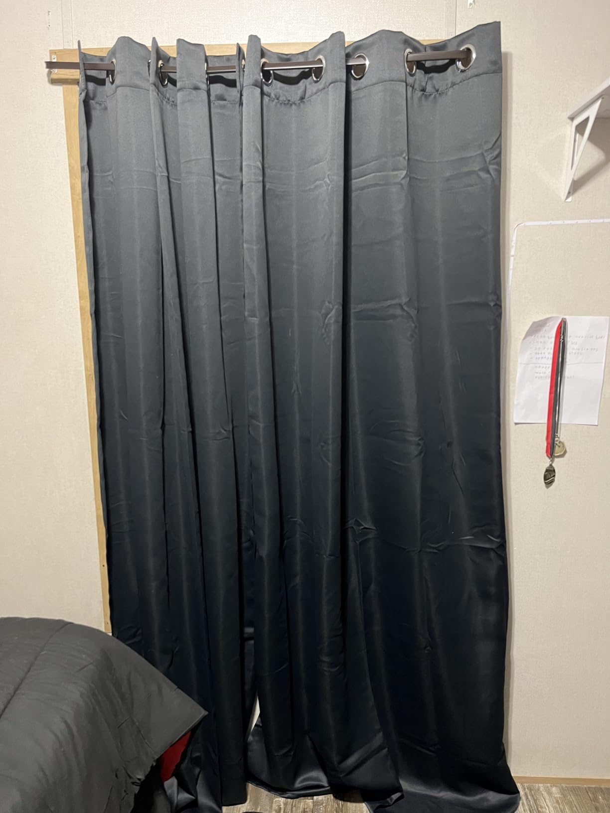 LEMOMO Blackout Curtains 52 x 84 customer photo 2