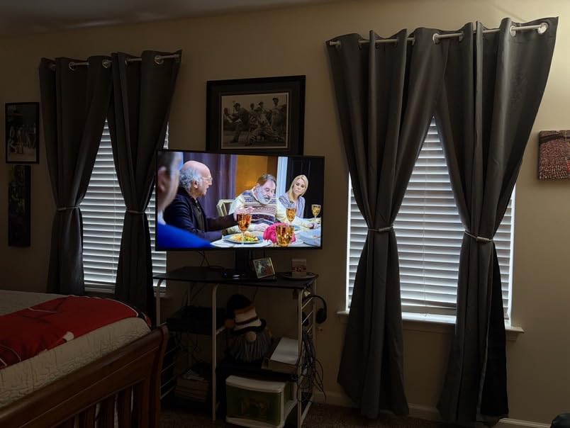 Yakamok 100% Blackout Curtains 84 Inch customer photo 1