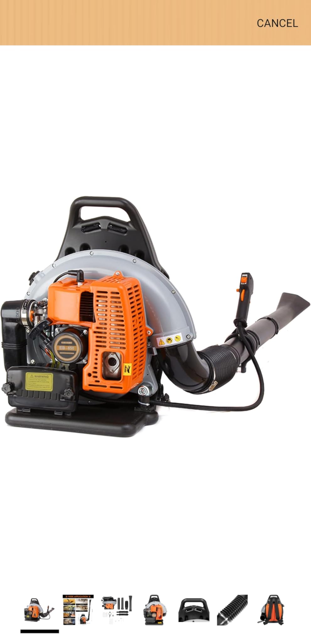 HASANEN Gas Backpack Blower customer photo 1