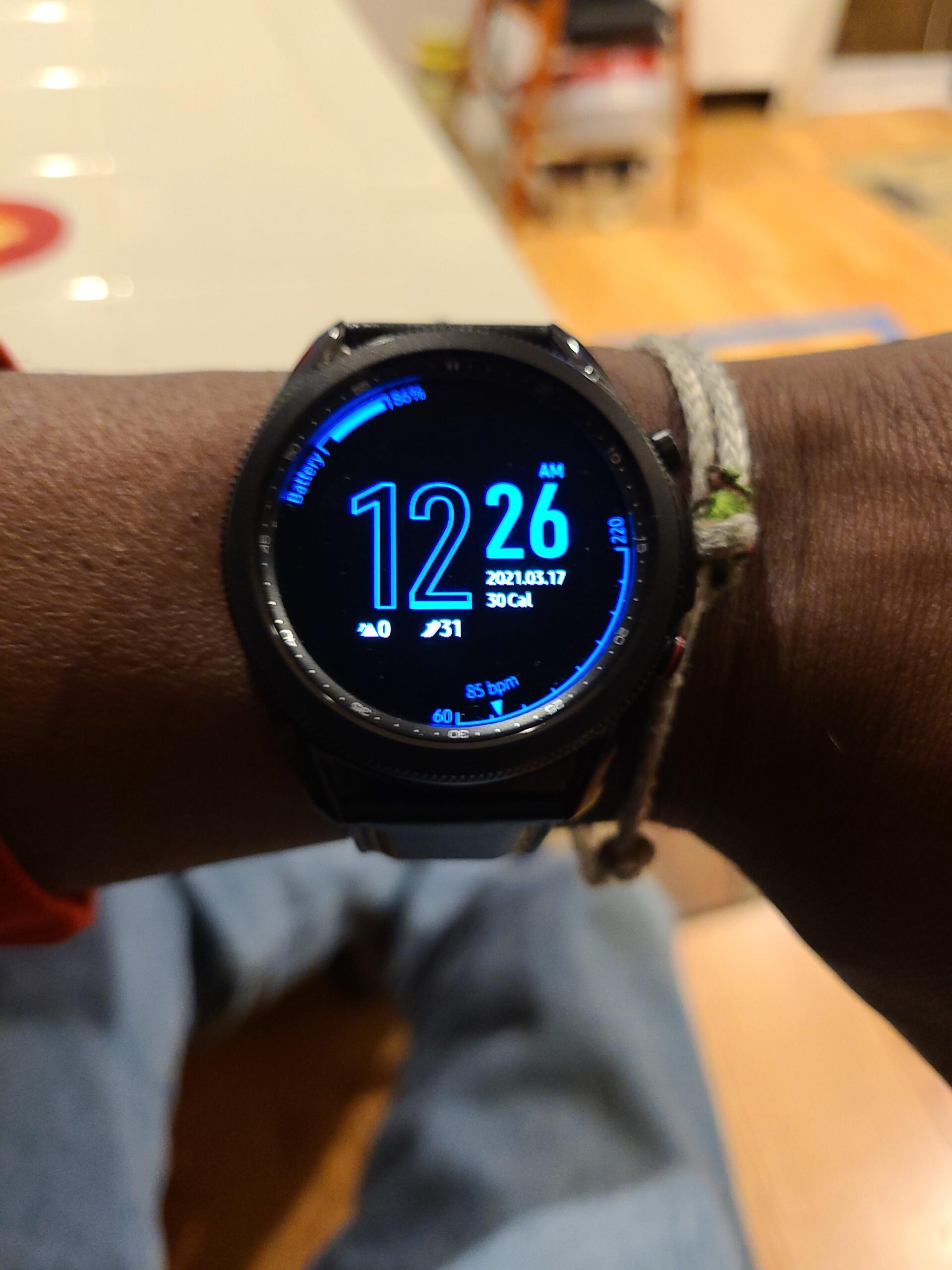 SAMSUNG Galaxy Watch 3 (41mm, GPS, Bluetooth, Unlocked LTE) Smart Watch with Advanced Health Monitoring, Fitness Tracking, and Long lasting Battery - Mystic Bronze (US Version) customer photo 2