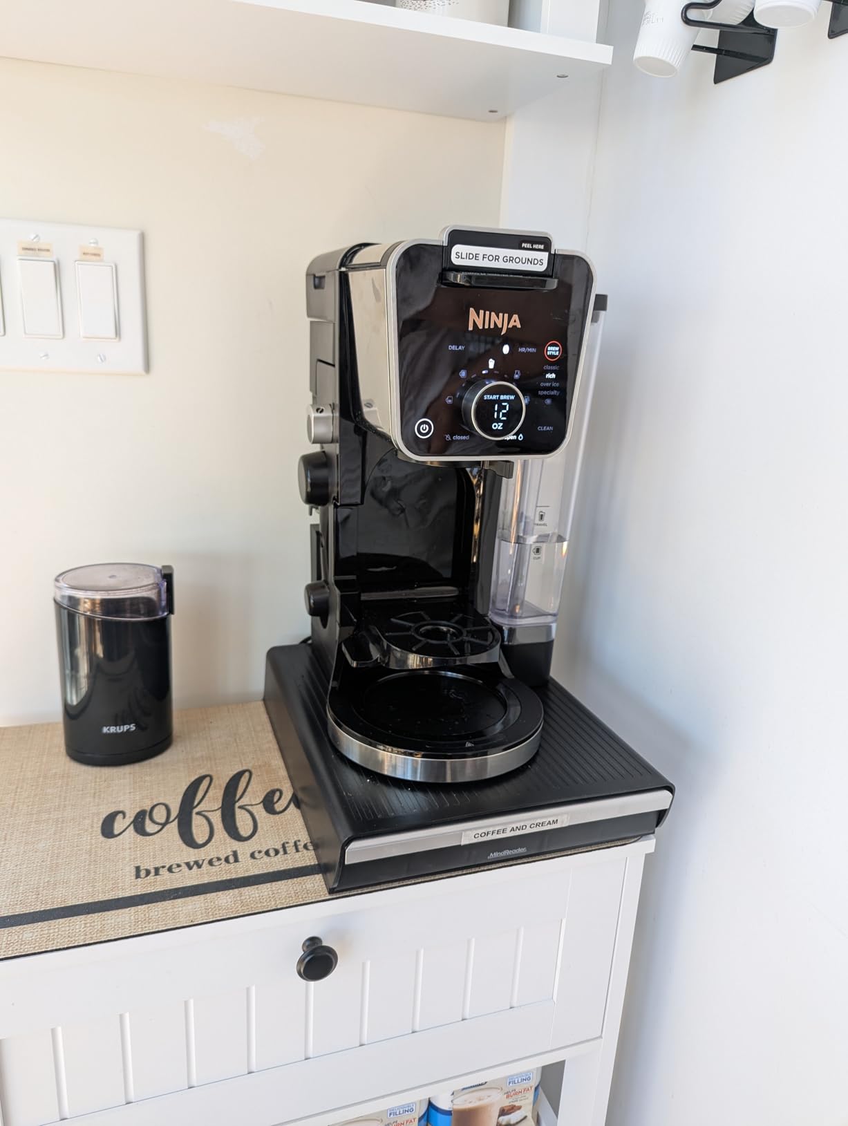 Ninja Specialty Drip Coffee Maker DualBrew Pro Specialty Coffee Machine w/ Frother, Paper Filter | Brew with Pods & Grounds, K Cups Compatible | 4 Brew Styles, 13 Cup to Pot Sizes | Black, CFP301 customer photo 1