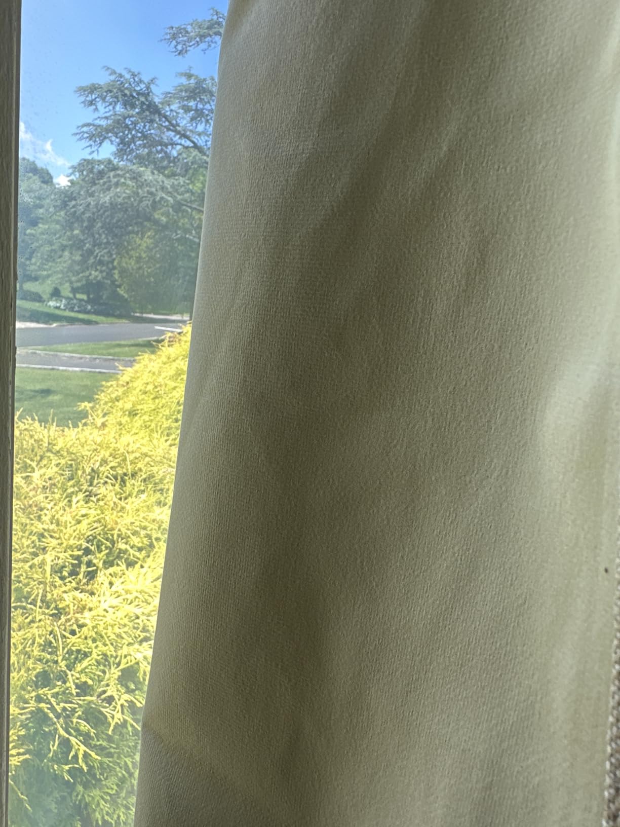 MIULEE 100% Blackout Linen Textured Curtains customer photo 2