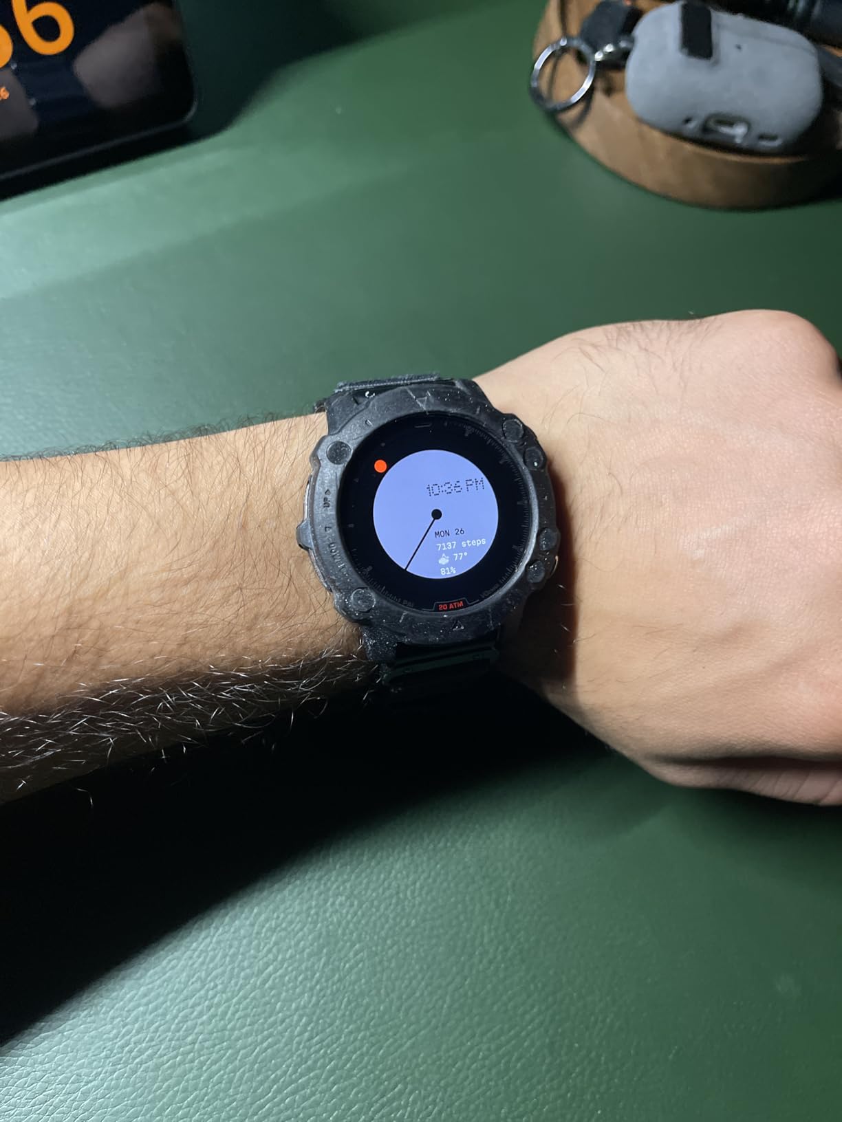 Amazfit Falcon Premium Smart Watch 49mm, Fitness Watch, Dual-Band GPS, AI Fitness Coach, Titanium, 14-Day Battery, 200m Water-Resistant, Activity Trackers and Smartwatches for Android and iPhone customer photo 1