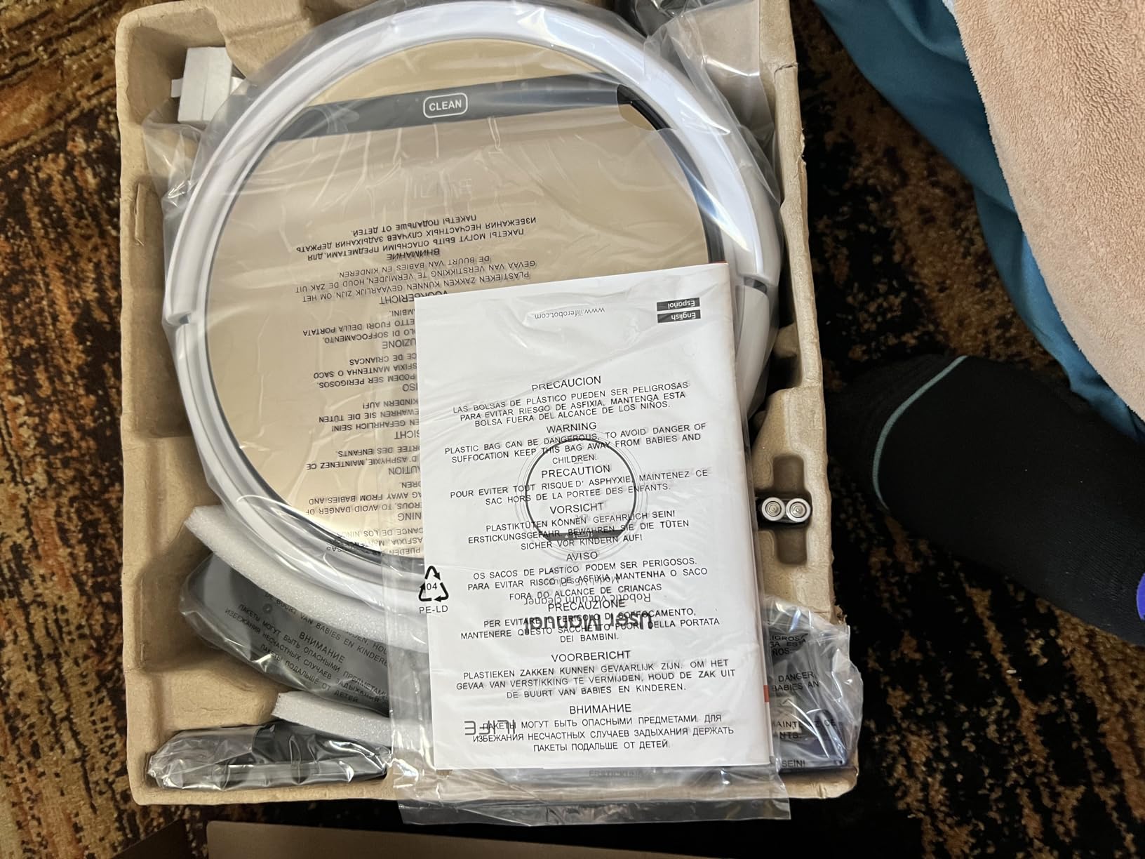 ILIFE V5s Plus Robot Vacuum and Mop Combo with Wi-Fi/App/Alexa, Automatic Self-Charging Robotic Vacuum Cleaner, Slim and Quiet, Cleans Hard Floors Carpets and Pet Hair (V5s Pro Upgrade Version) customer photo 1