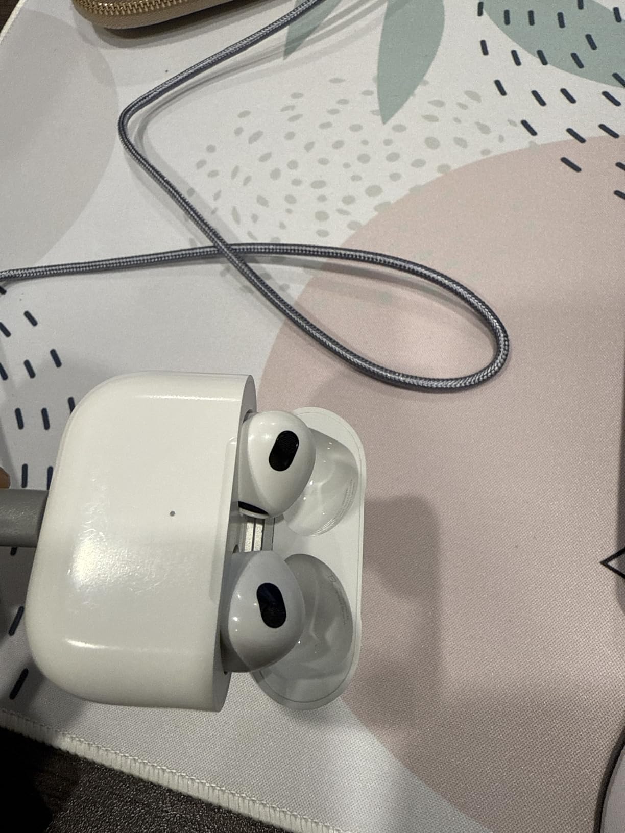 Apple AirPods with Lightning Charging Case (3rd Generation) (Renewed) customer photo 2