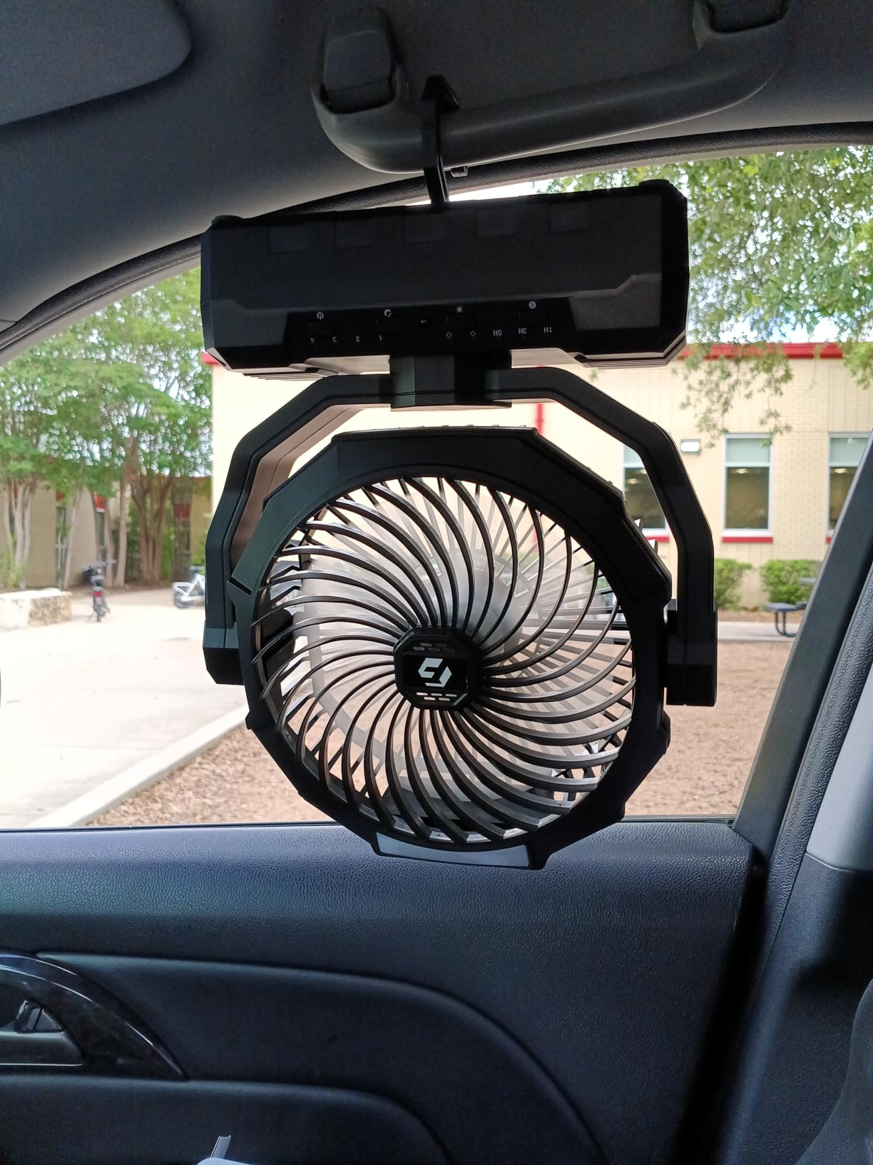 FRIZCOL 3-in-1 Camping Fan - Portable Fans Rechargeable - 24000mAh Battery Powered Fan with Light & Remote for Indoor, Outdoor, Tent, Travel, Fishing, Jobsite, Gifts for Men Dad Him customer photo 2