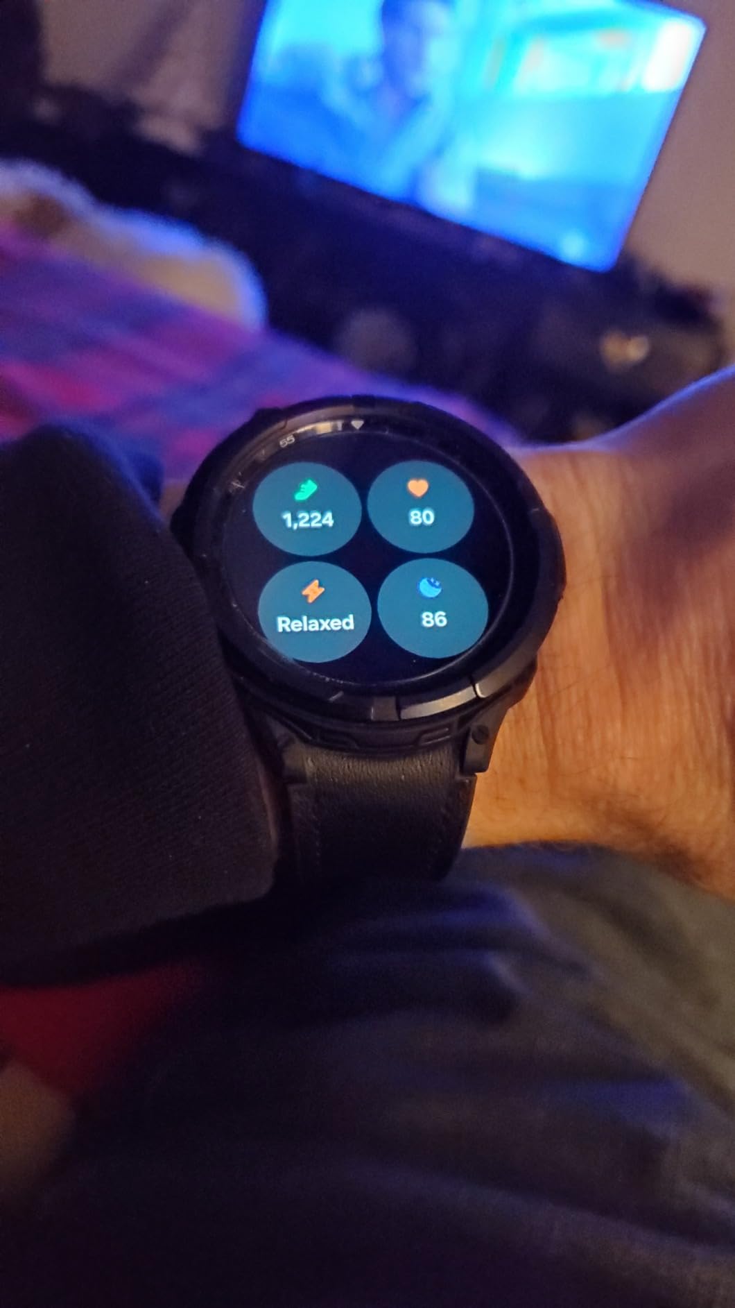 Samsung Galaxy Watch 6 Classic 47mm Bluetooth Smartwatch, Rotating Bezel, Fitness Tracker, Personalized HR Zones, Advanced Sleep Coaching, Heart Monitor, BIA Sensor, Health Insights, US Version, Silver customer photo 1