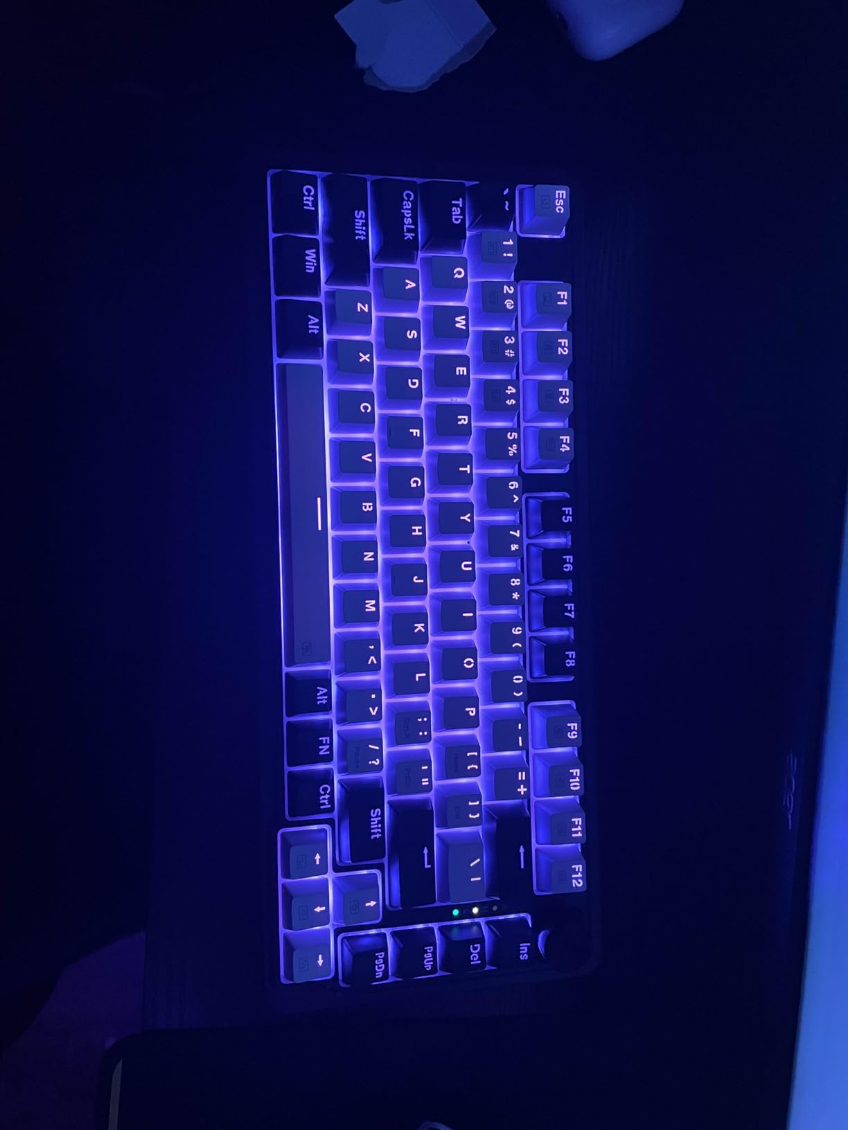 Redragon K673 PRO 75% Wireless Gasket RGB Gaming Keyboard, 3-Modes 81 Keys Compact Mechanical Keyboard Hot-Swap Socket, Knob Control, Linear Red Switch customer photo 2