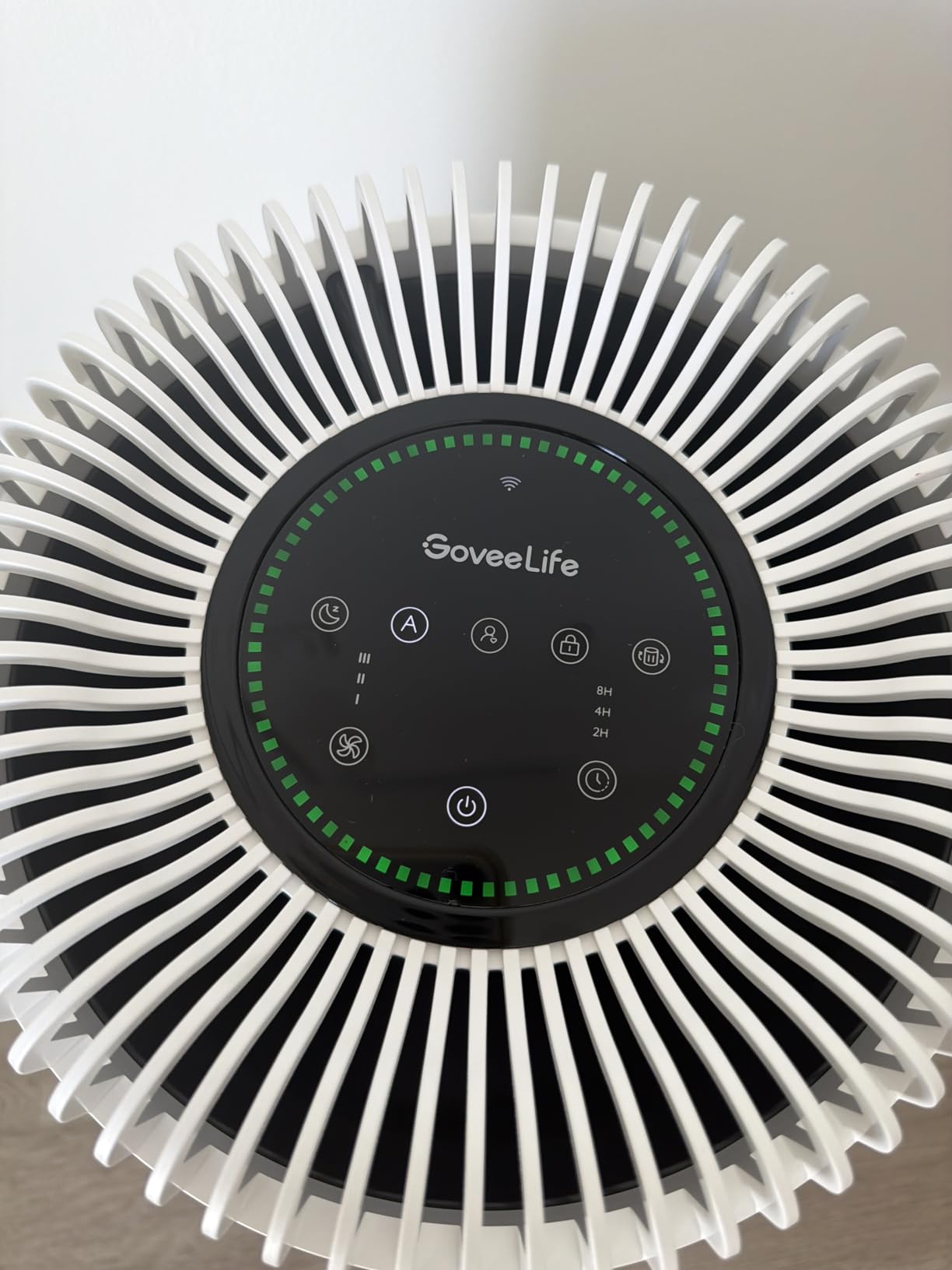 GoveeLife Smart Air Purifier for Home Large Room Up to 1524 sq.ft. with Washable Filter, Integrated PM 2.5 Air Quality Sensor, WiFi, White customer photo 2
