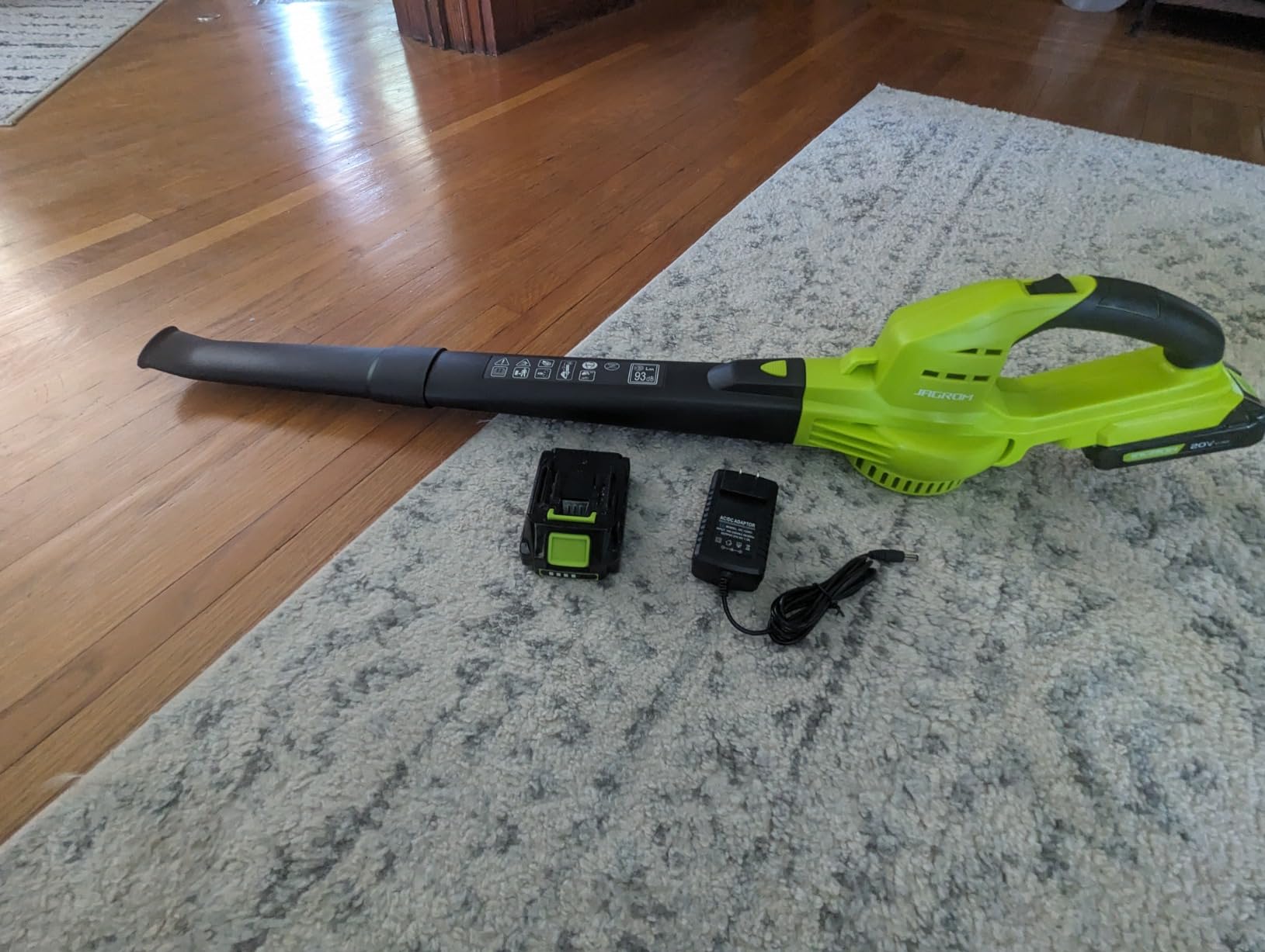 JAGROM Cordless 20V Blower customer photo 1