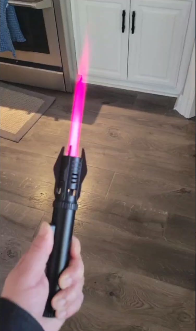 Gifts for Men Dad Adults, Lightsaber Torch Lighter Flame Butane Lighter Gifts for Dad Grandpa Step Papa, Christmas Birthday Gift Cool Gadgets for Men 2026 customer photo 1