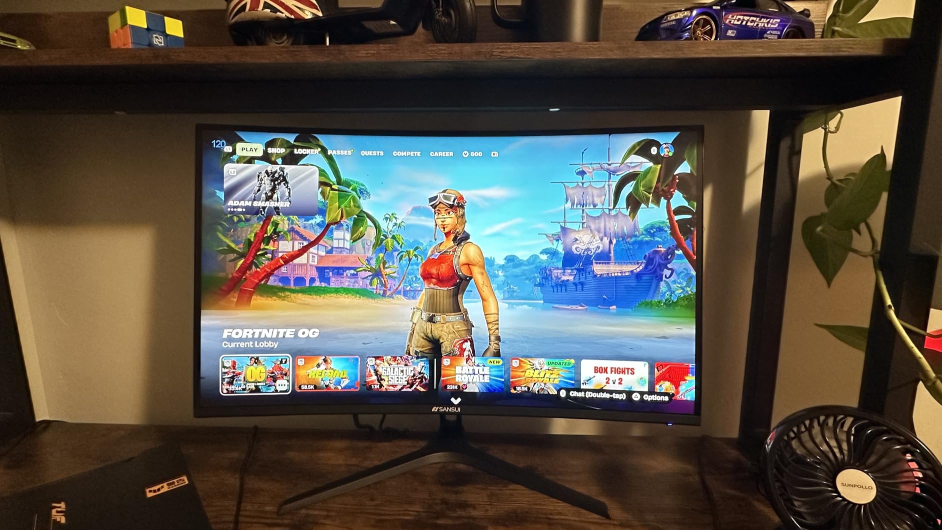 SANSUI 24 Inch Gaming Monitor 200Hz 1Ms FreeSync HDR 110% sRGB FHD 1080P Computer Monitor customer photo 2
