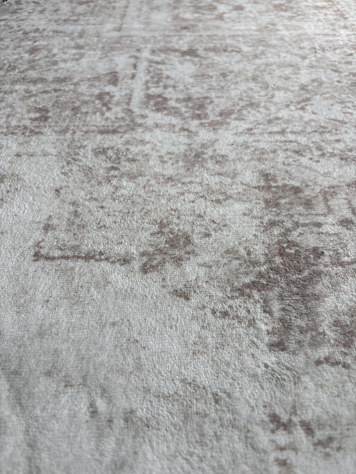 XLUEZ Area Rug 8x10 Living Room Rug, Machine Washable Vintage Distressed Medallion Rug Non-Slip Soft Low Pile Large Indoor Rugs for Bedroom Dining Room Office Children's Room (Beige, 8'x10') customer photo 1