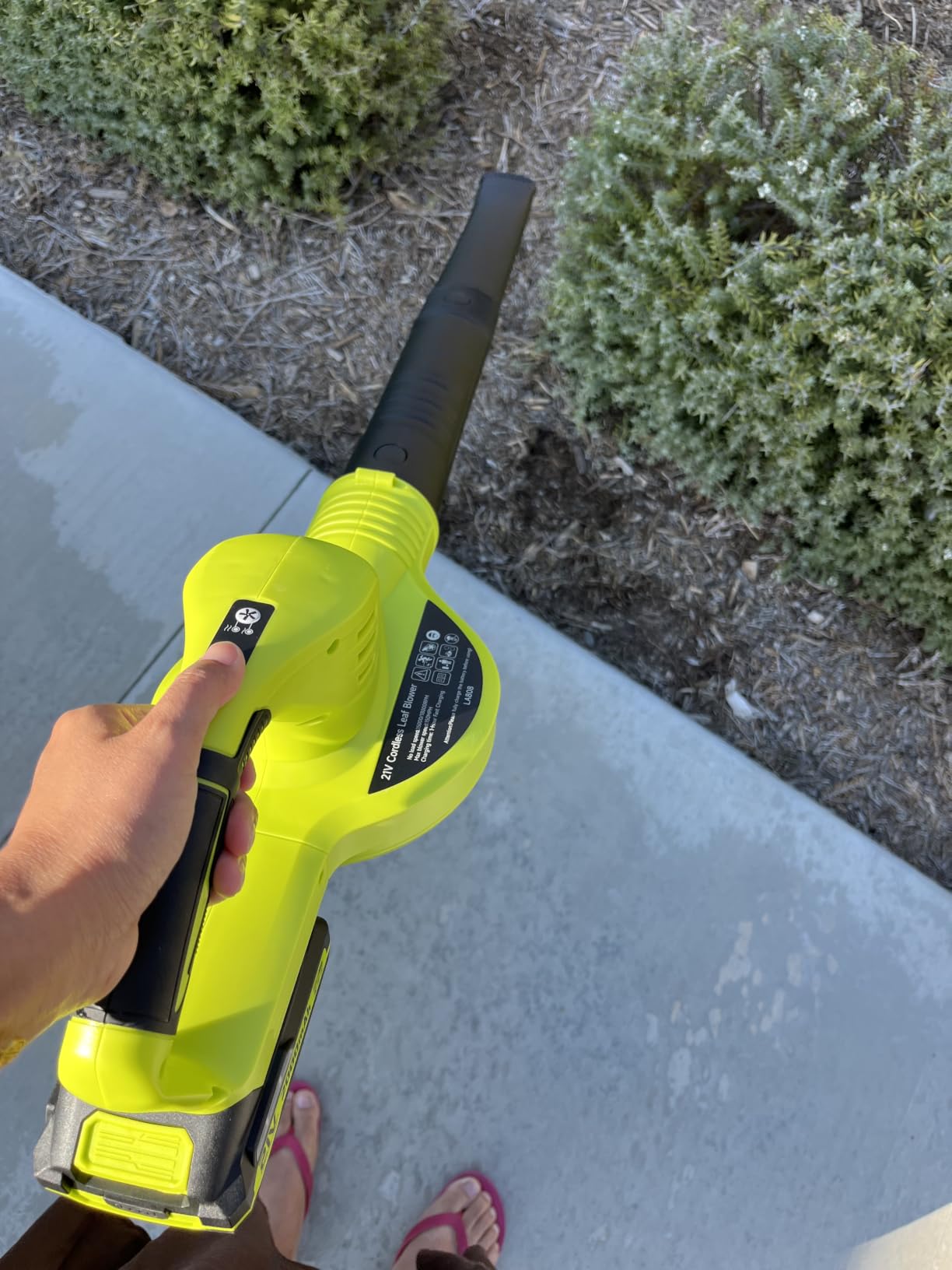 LAZYBOI 21V Cordless Blower customer photo 1