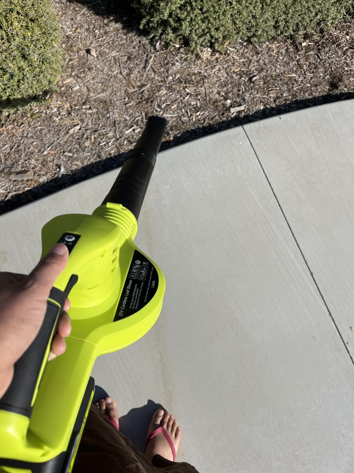 LAZYBOI 21V Cordless Blower customer photo 2