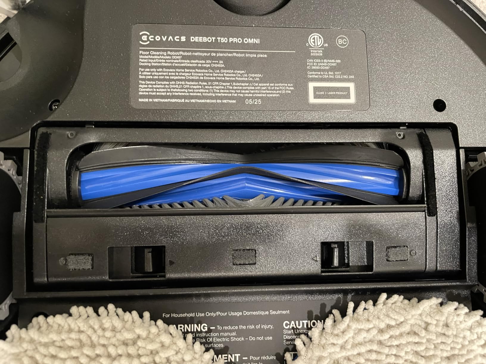 ECOVACS DEEBOT T50 Omni Robot Vacuum & Mop, 15,000Pa Suction, 3.19