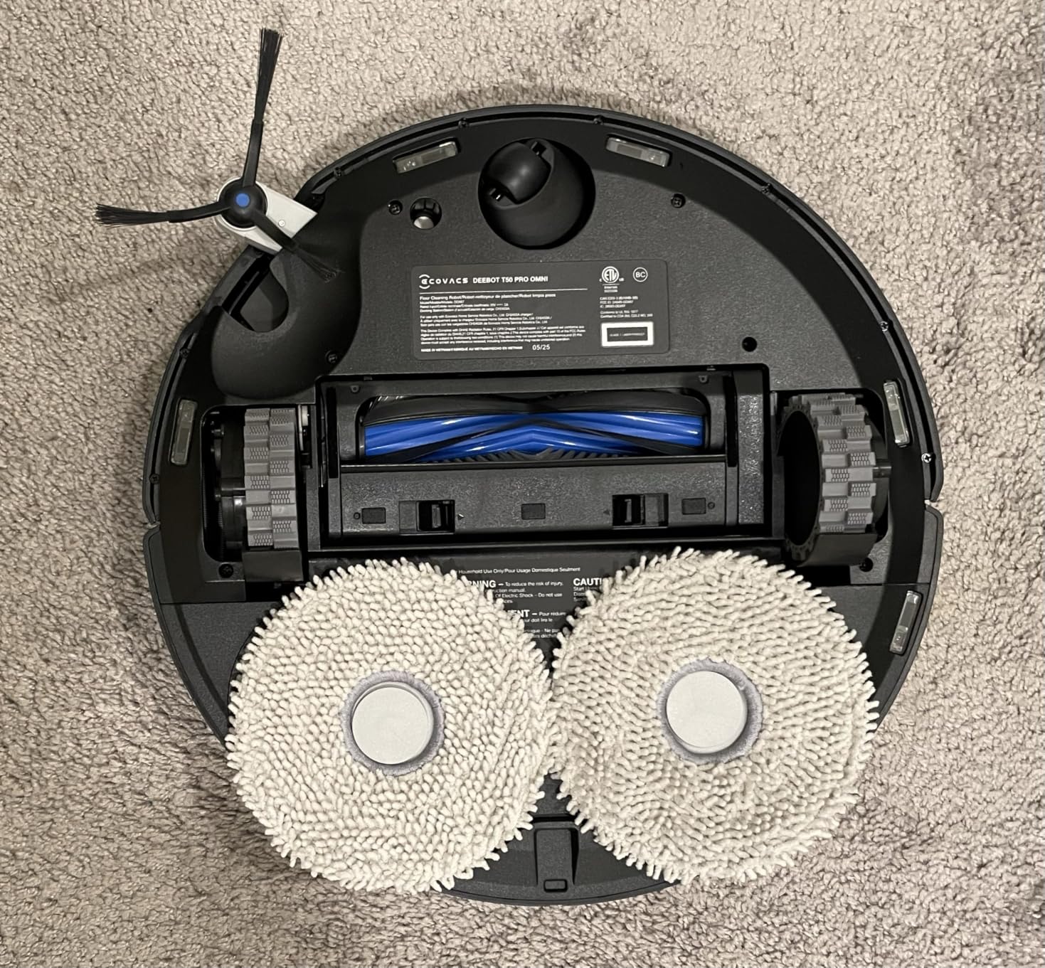 ECOVACS DEEBOT T50 Omni Robot Vacuum & Mop, 15,000Pa Suction, 3.19