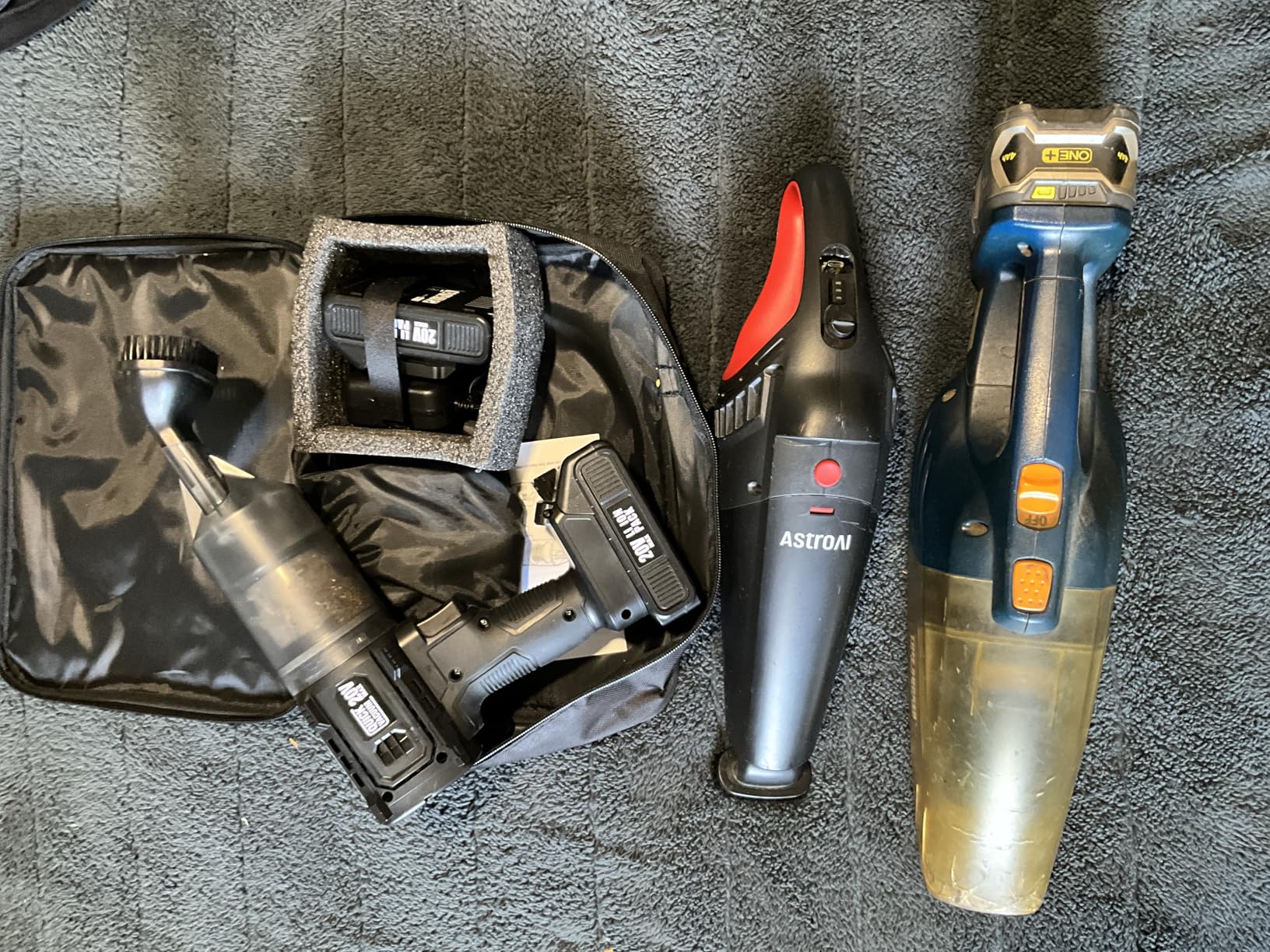 ONAVOT 35000PA Car Vacuum Cordless, Handheld Vacuum with 2 Detachable Batteries, 60Min Runtime customer photo 1