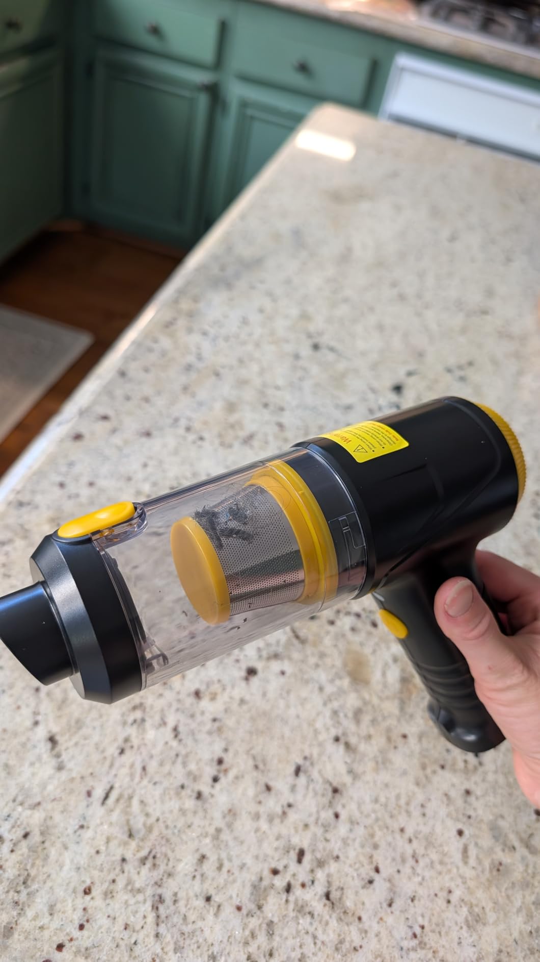 Handheld Vacuum Cleaner 21000Pa Suction with Brushless Motor, 4-in-1 Portable Mini Car Vacuum with 2 Suction Modes customer photo 2