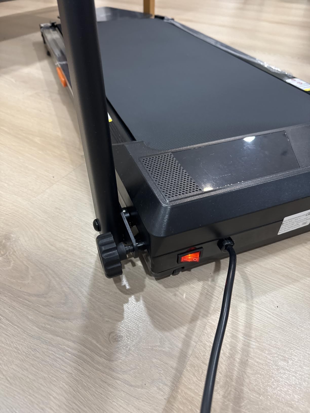 LONTEK Walking Pad with 15% Incline & Handle Bar, Treadmills for Home Small | Compact, Foldable, Portable, Under Desk, 6.2MPH, Quiet 2.5HP Motor, with Remote & LED Screen, 330lb Capacity, Home Office Gym customer photo 1