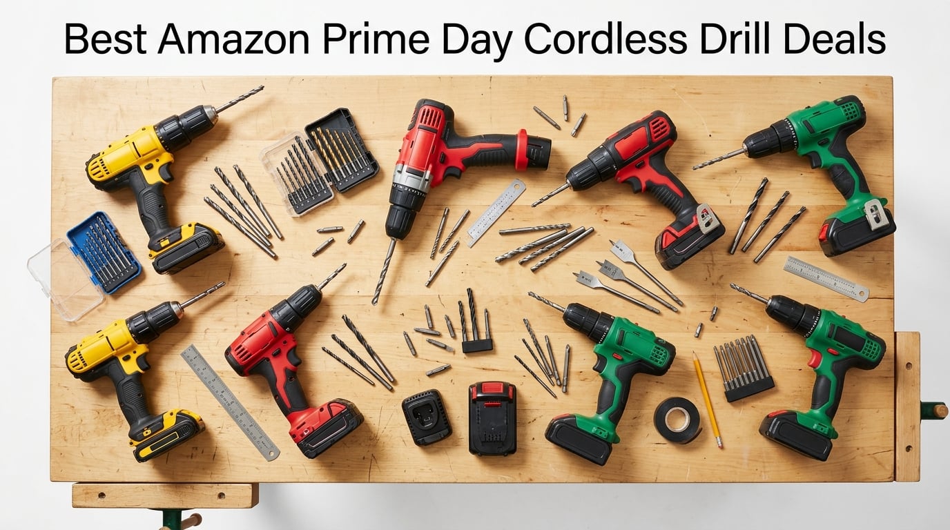 [LOWEST PRICE] 12 Best Prime Day Cordless Drill Deals 2026