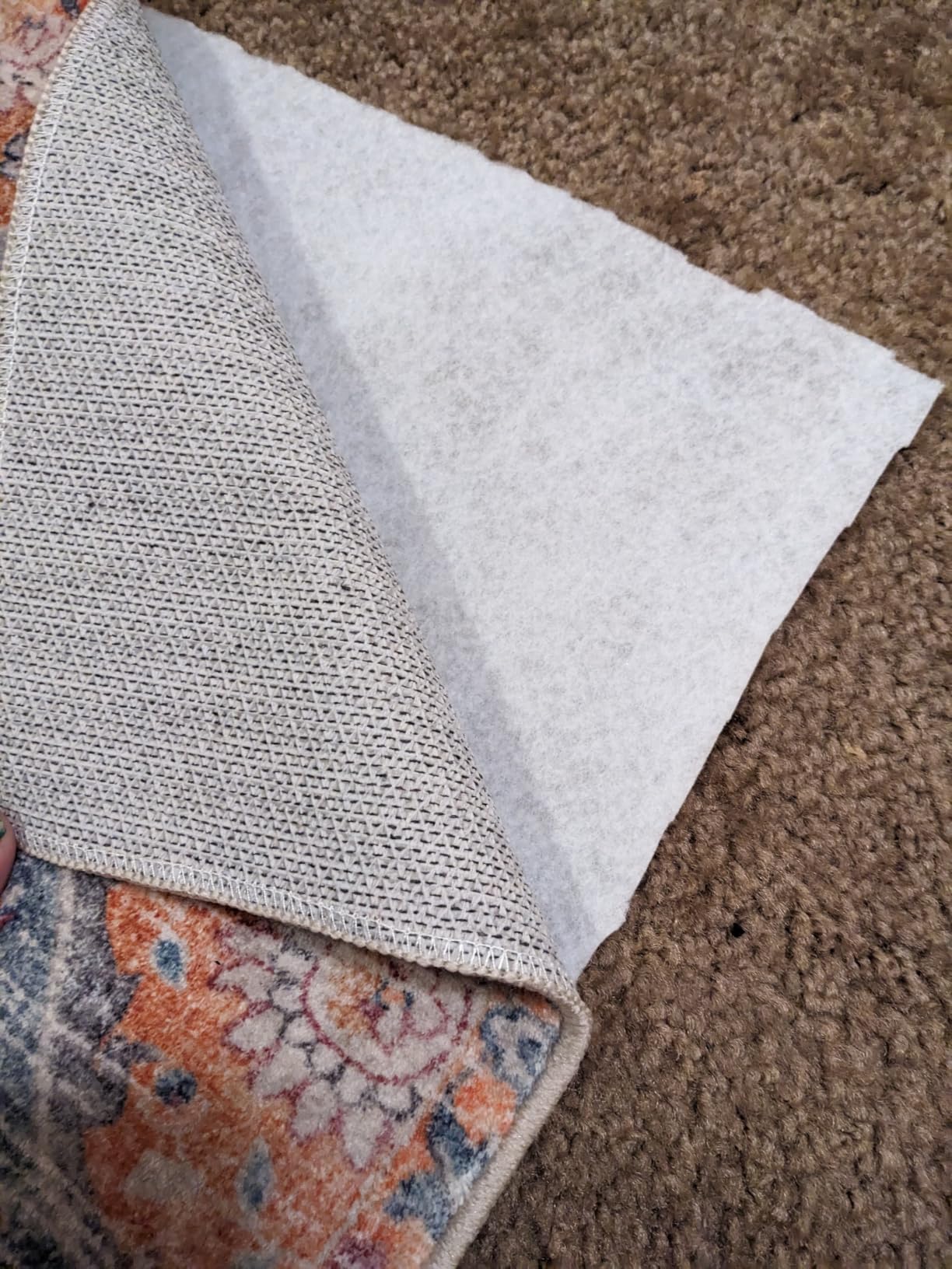 Lahome Moroccan Trellis Washable Rug, 2x3 Kitchen Rugs for Entryway Bathroom, Non-Slip Indoor Door Mat Ultra-Thin, Small Oriental Throw Carpet for Bedroom Entry Elise, Cream/Multi customer photo 1