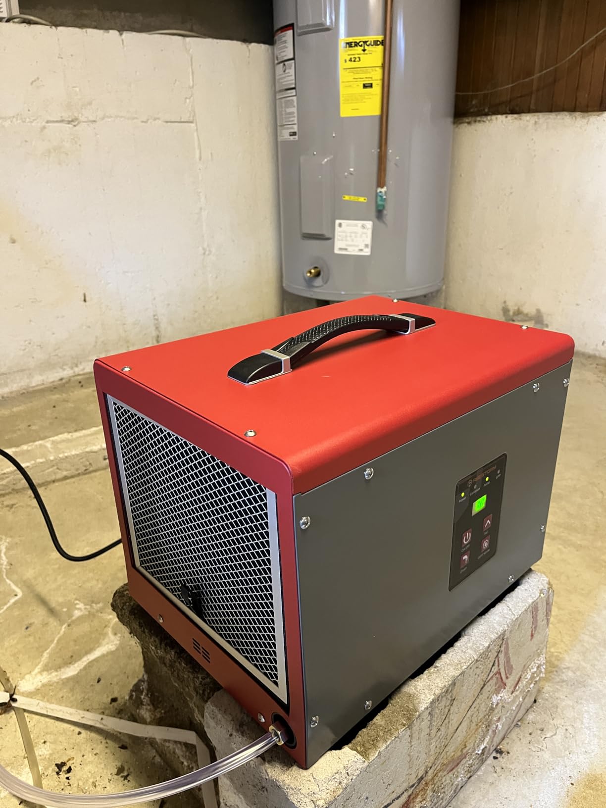 Abestorm Crawl Space Dehumidifier with Pump and Hose, 120 PPD Energy Star Commercial Dehumidifier Up to 1,300 sq. ft. for Basement, Water Damage Restoration, Auto Defrost (Guardian SNS65S) customer photo 2